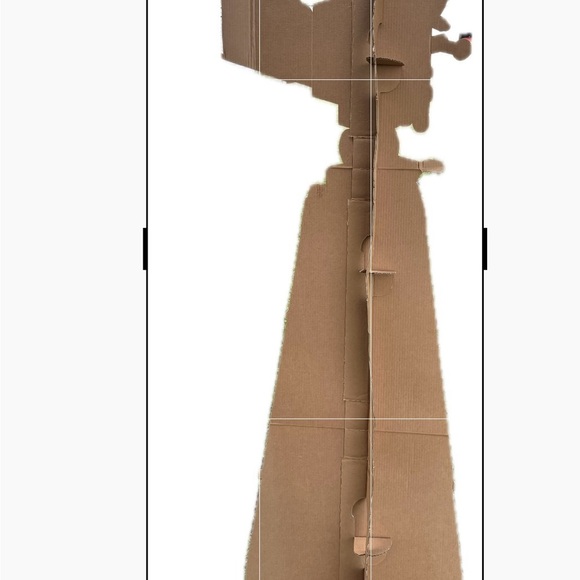 HOLLYWOOD MOVIE CAMERA 2644 LIFE SIZE CARDBOARD STANDUP/CUTOUT 76” TALL THEATRE - Picture 2 of 4